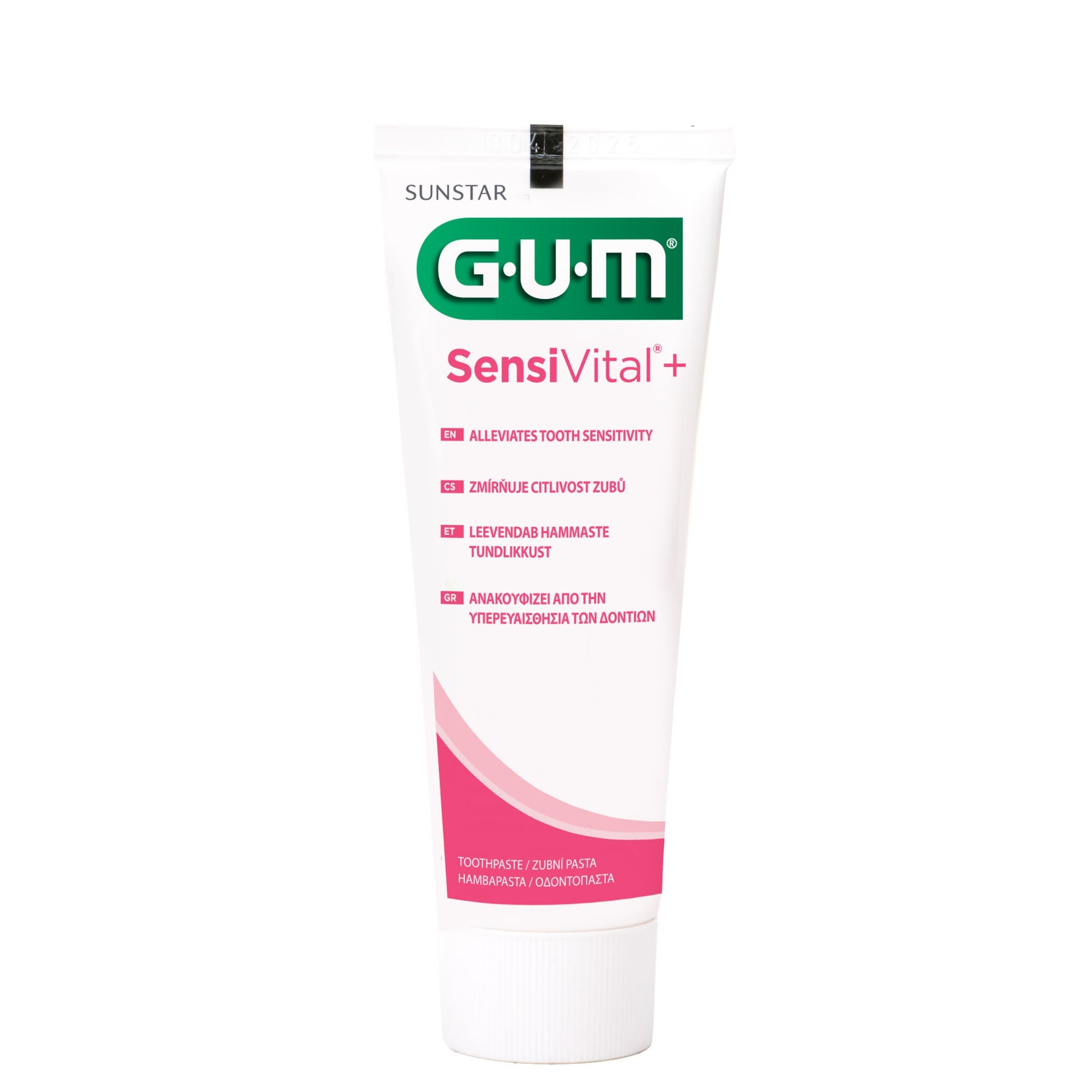 GUM SensiVital Toothpaste 75ml For Sensitive Teeth And Gum Care – Zoee Care