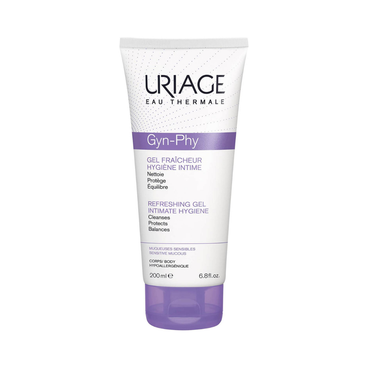 Uriage GYN-PHY Intimate Hygiene Refreshing Cleansing Gel 200ml Gentle pH-Balanced Care-1