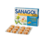 Sanagol Gola Voce Honey Lemon Lozenges 24 Count Soothing Supplement-2