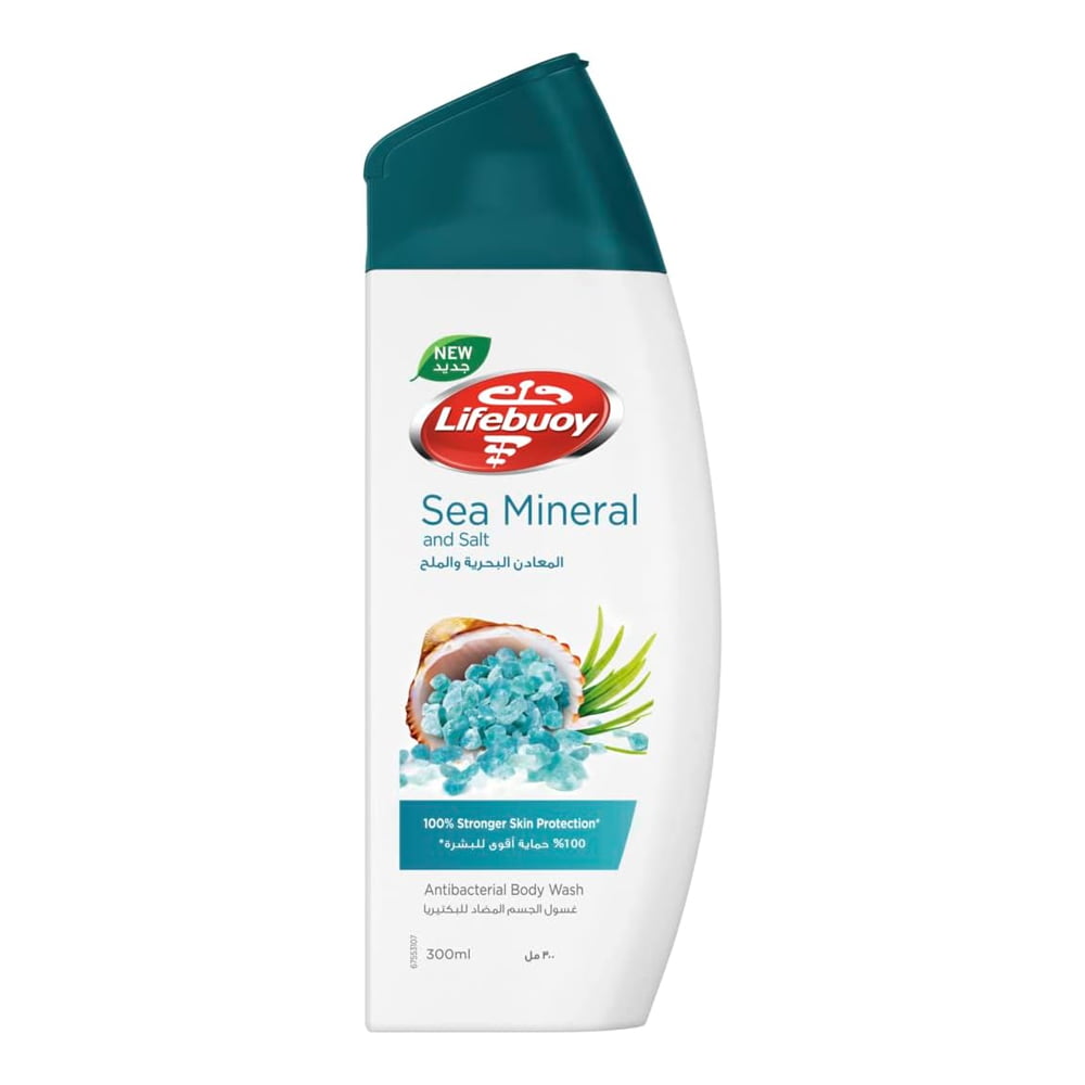 Lifebuoy Bodywash 300ml Antibacterial Body Wash With Sea Minerals-1