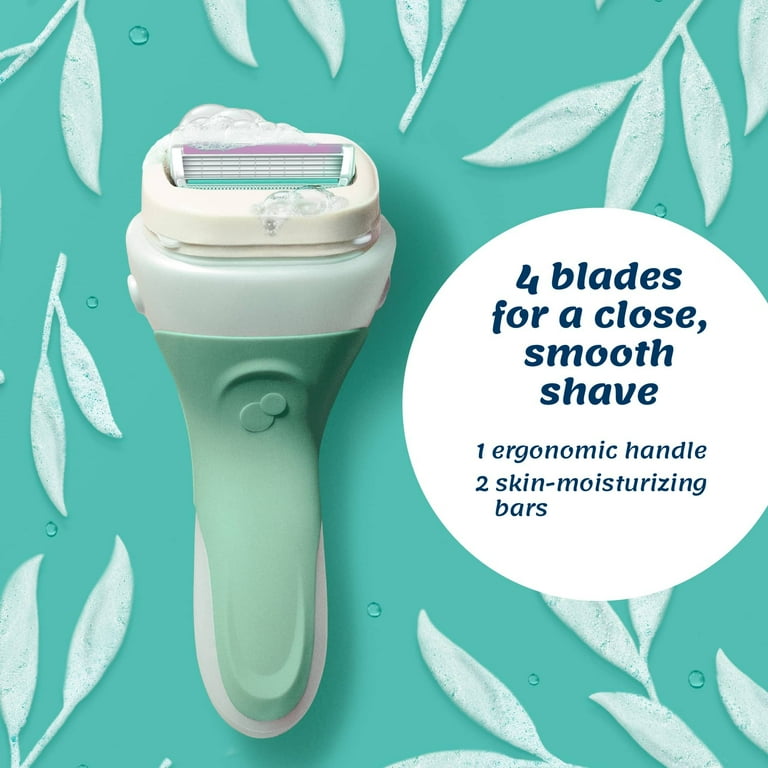 Schick Intuition 4-Blade Women's Razor With Aloe And Vitamin E-2