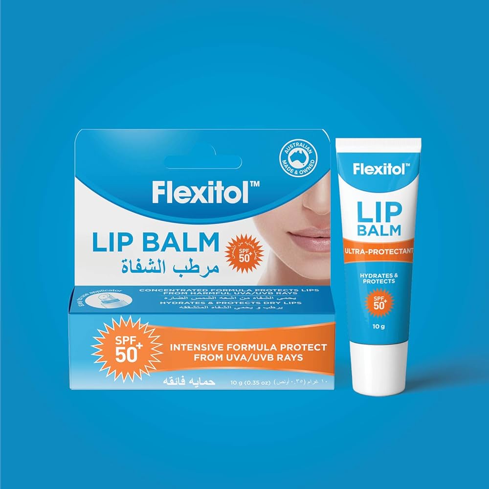 Flexitol Lip Balm SPF 50 Plus 10g Ultra-Protectant Moisturizing Care-2