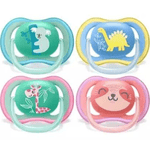 Philips Avent 2 Deco Ultra Soft Soothers 18M Plus Mixed Designs-1