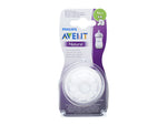 Philips Avent Natural Teats Slow Flow 2 Holes 1m+ SCF042/27 Baby Bottle Nipples-2