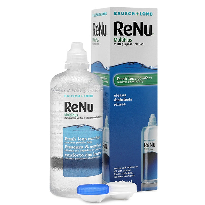 ReNu MultiPlus Multi-Purpose Solution 240ml For Soft Contact Lenses-1