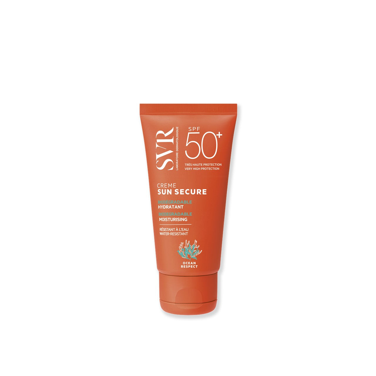 SVR Sun Secure Crème SPF50+ 50ml High Protection Sunscreen Cream-1
