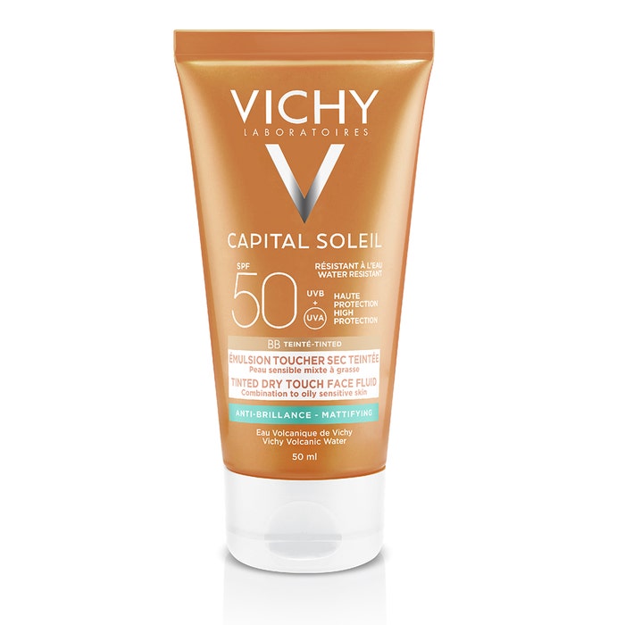 Vichy Capital Soleil Tinted Dry Touch Face Fluid SPF50 50ml-1