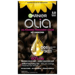 Garnier Olia 5.0 Medium Brown Permanent Hair Color Kit Ammonia-Free-1