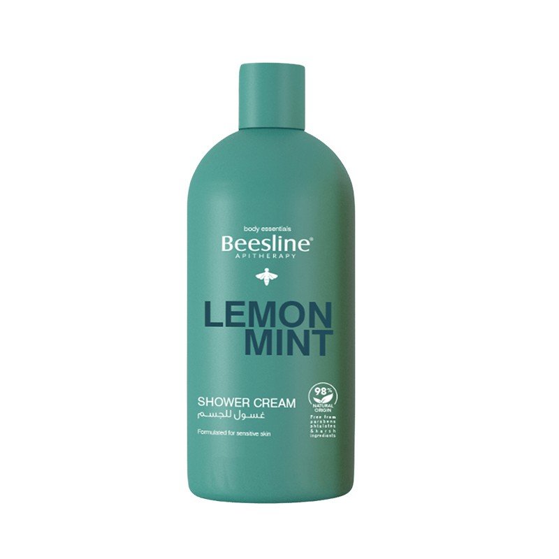 Beesline Lemon And Mint Shower Cream 500ml For All Skin Types-1
