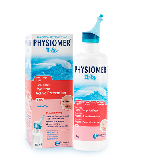 Physiomer Baby Nasal Spray 115ml Natural Nasal Decongestant for Babies-2