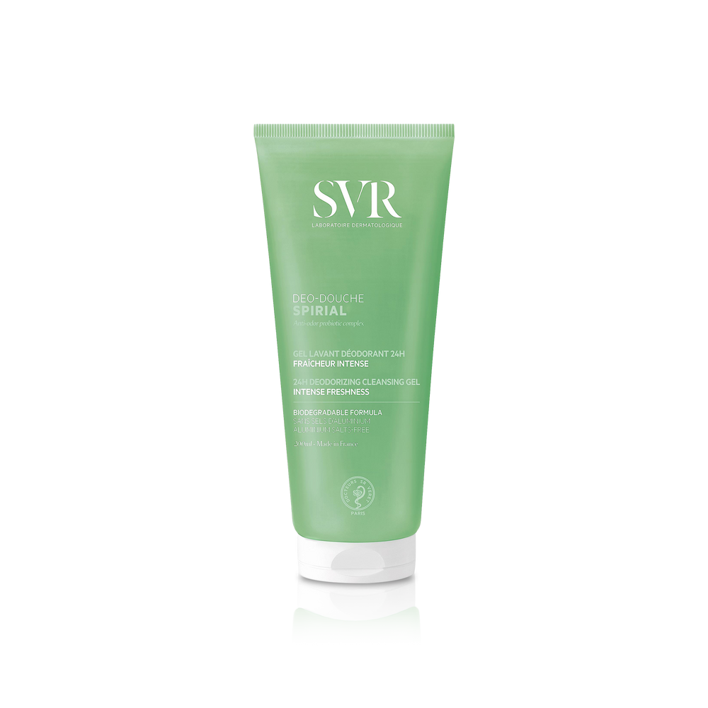 SVR Spirial Deo-Douche 200ml Deodorizing Cleansing Gel for All Skin Types-1