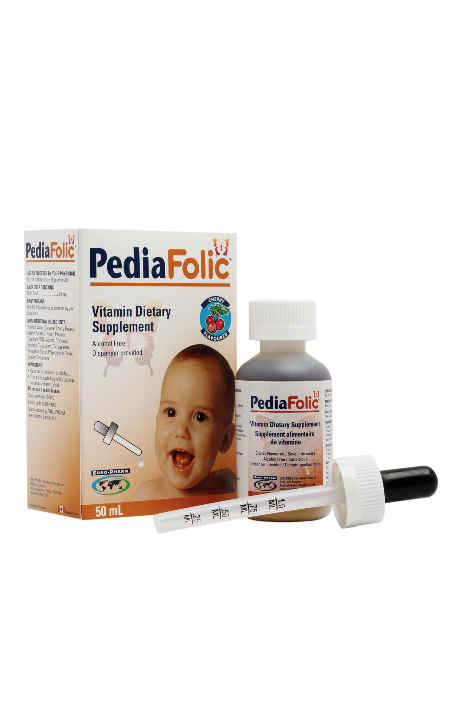 PediaFolic Oral Drops 15 Mg/Ml 50 Ml Iron Supplement Solution-1
