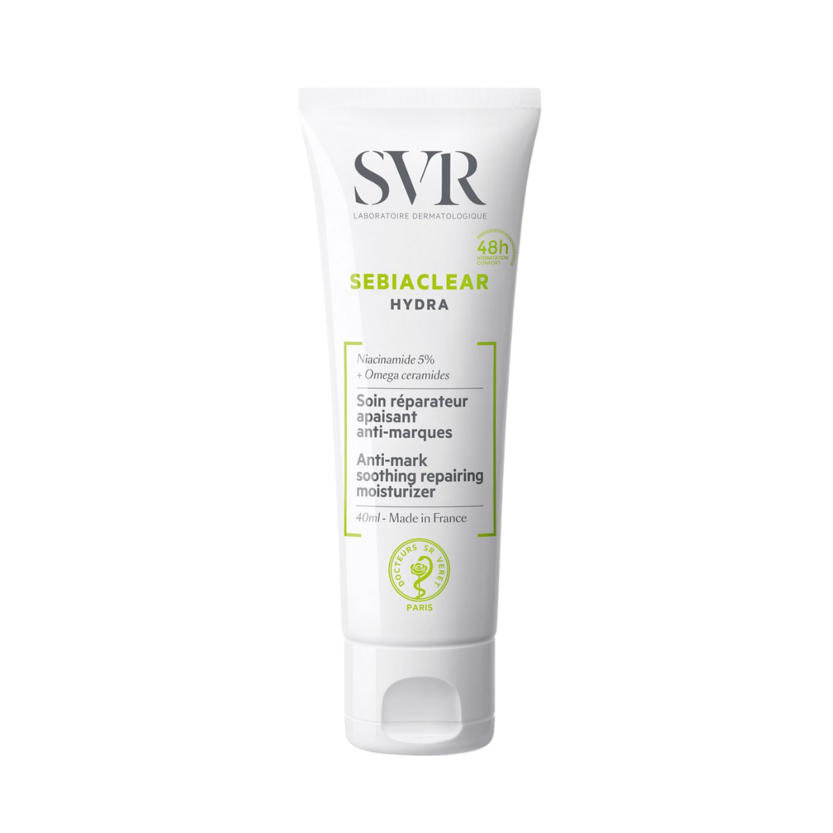 SVR Sebiaclear Hydra Moisturizing Cream 40ml For Acne-Prone Skin-1