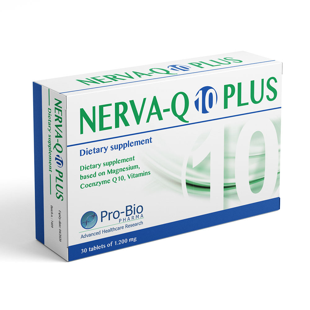 Nerva Q-10 Dietary Supplement 30 Caplets For Nervous System Support-1