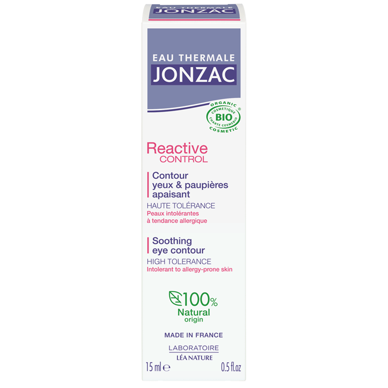Jonzac Reactive Control Soothing Eye Contour Cream 15ml for Sensitive Eyes-1