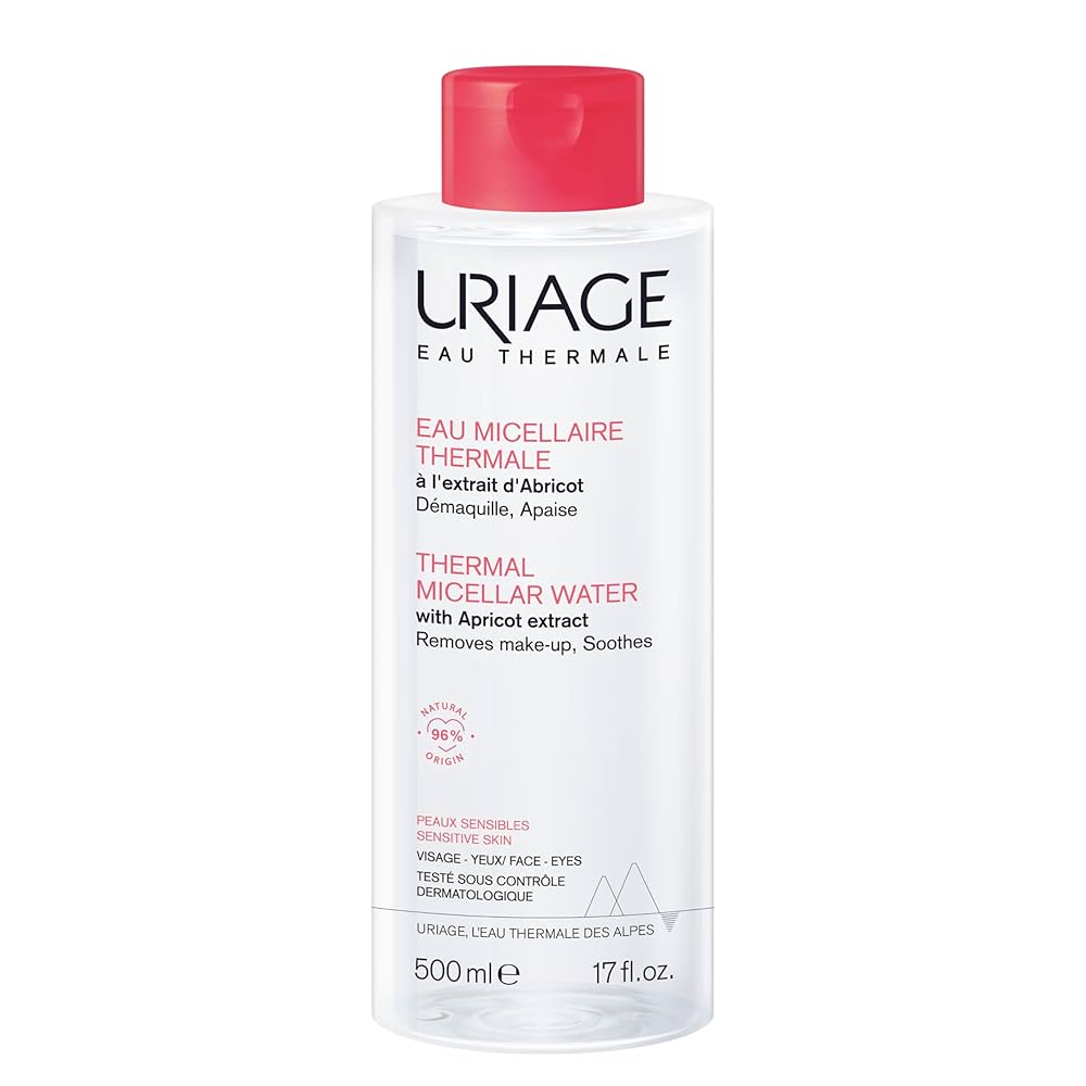 Uriage Thermal Micellar Water 500ml Cleansing Solution For Sensitive Skin-1