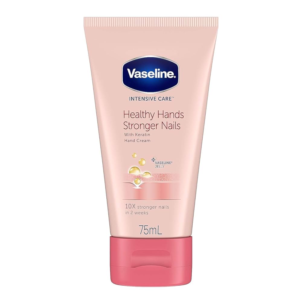Vaseline Intensive Care Healthy Hands Stronger Nails Hand Cream 75ml-1