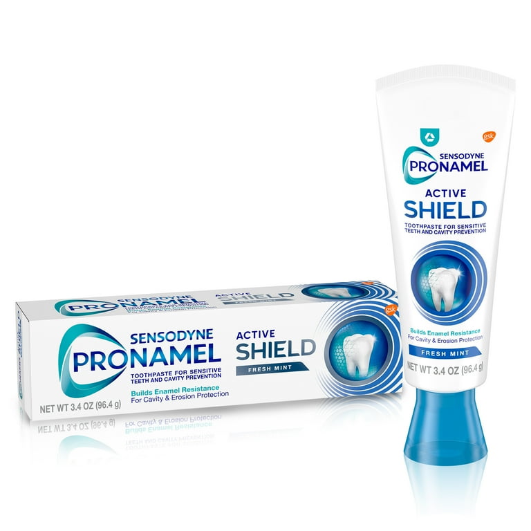 Sensodyne Pronamel Active Shield Fresh Mint Toothpaste 3.4 Oz-2