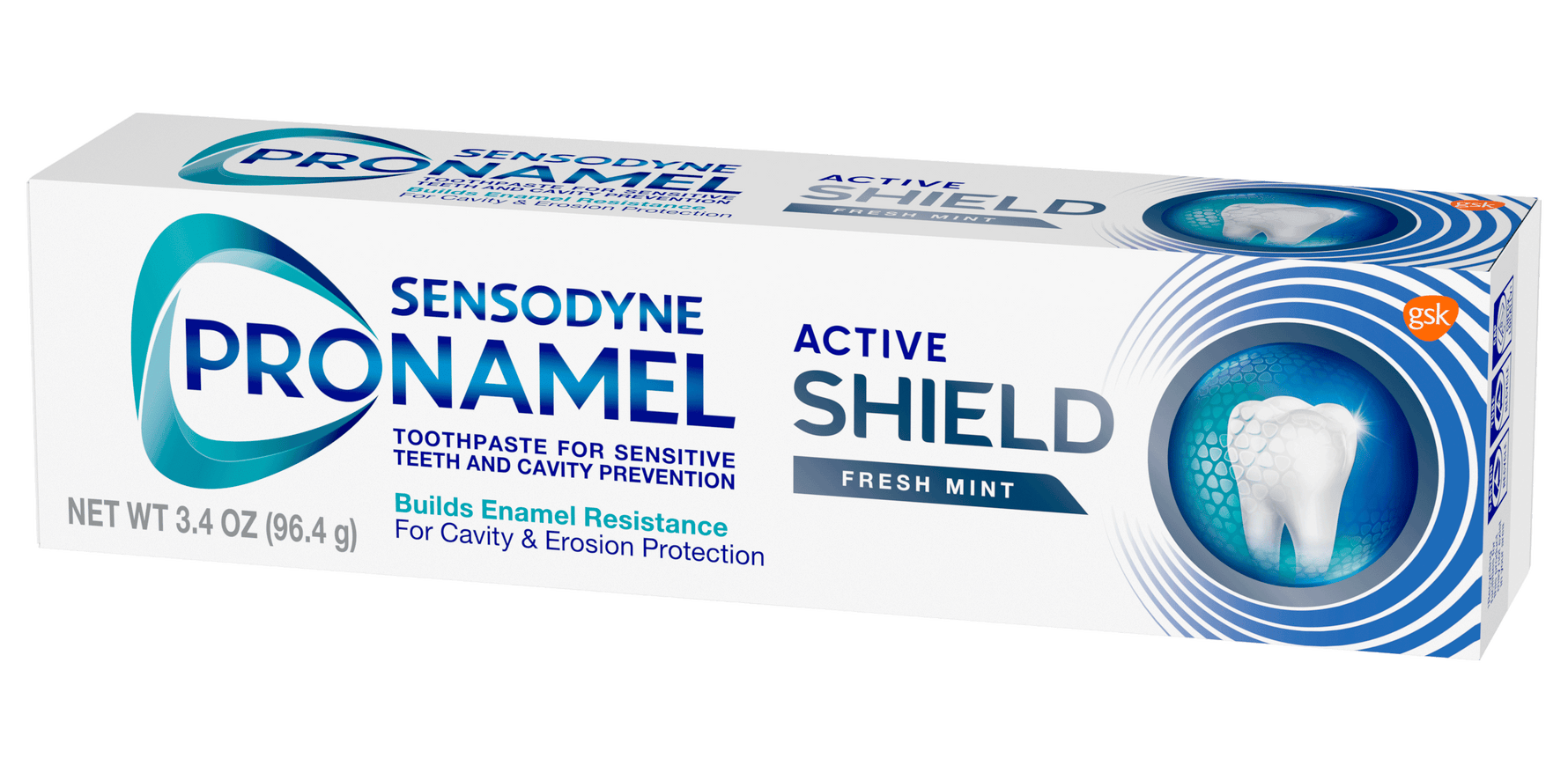 Sensodyne Pronamel Active Shield Fresh Mint Toothpaste 3.4 Oz-3