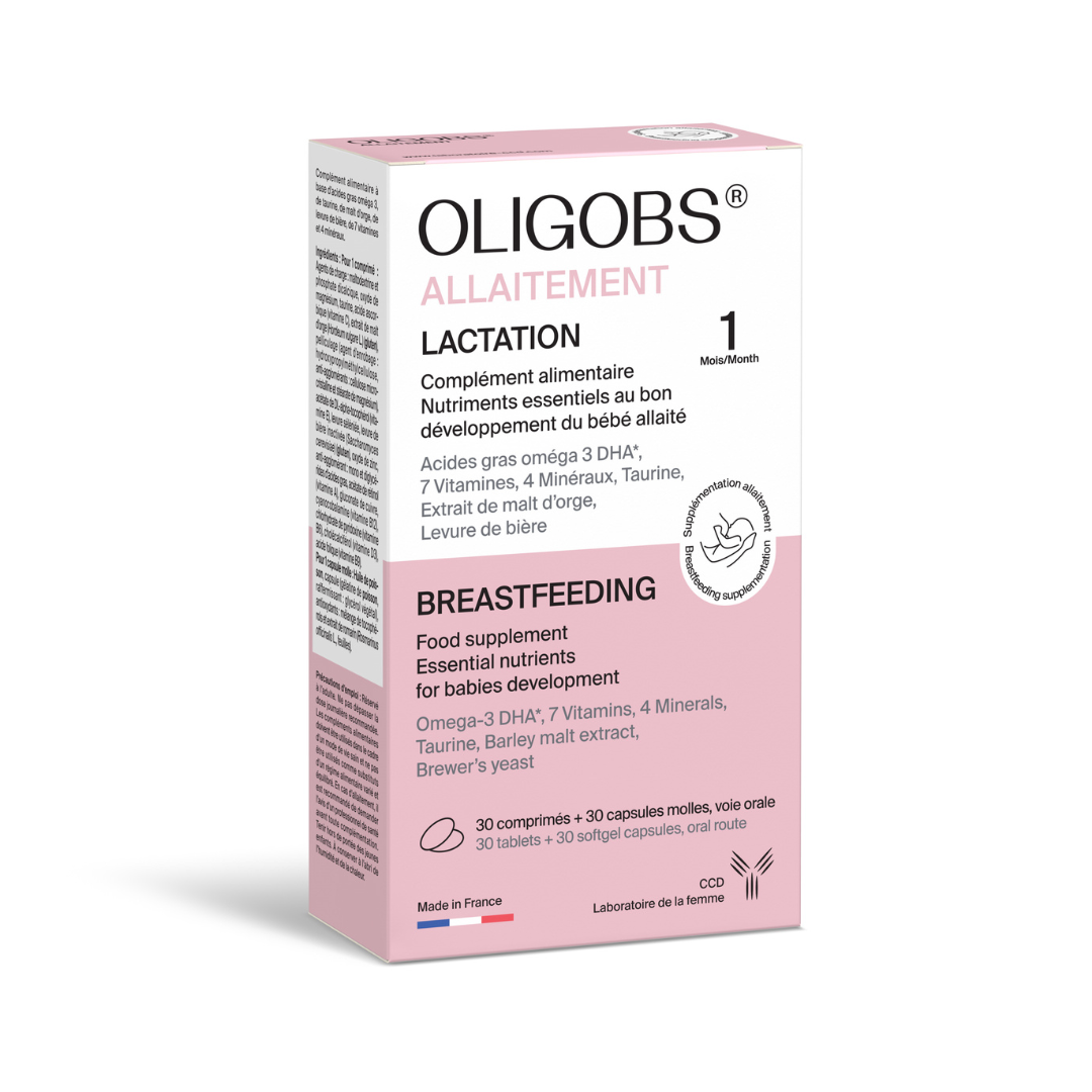 Oligobs Allaitement 30 Tablets Plus 30 Capsules Breastfeeding Supplement-1