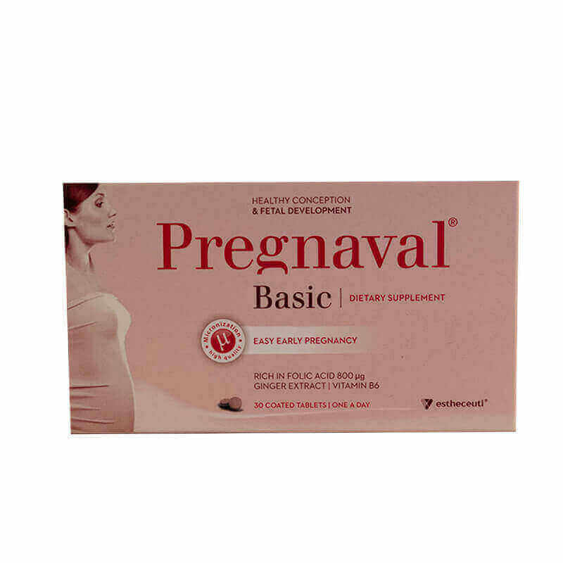 Pregnaval Basic 30 Tablets Pregnancy Support Supplement-2