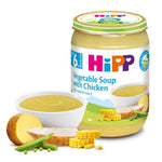 HiPP Organic Vegetable Soup With Chicken 190g Baby Food-2