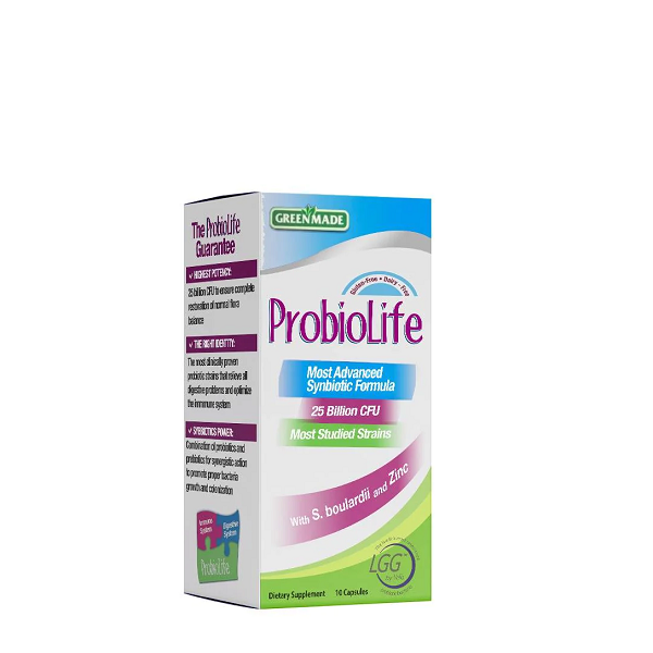 Green Made Probiolife 10 Capsules Probiotic Supplement With Zinc-1