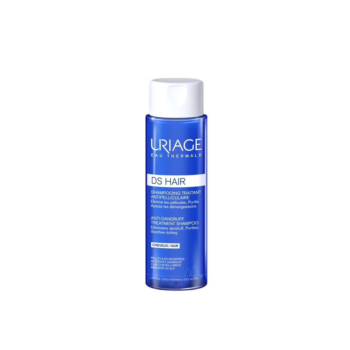 Uriage DS Hair Anti-Dandruff Treatment Shampoo 200ml for medium dandruff and irritated scalp-1
