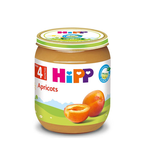 HiPP Organic Banana And Peach In Apple 125g Baby Puree Gluten-Free-1