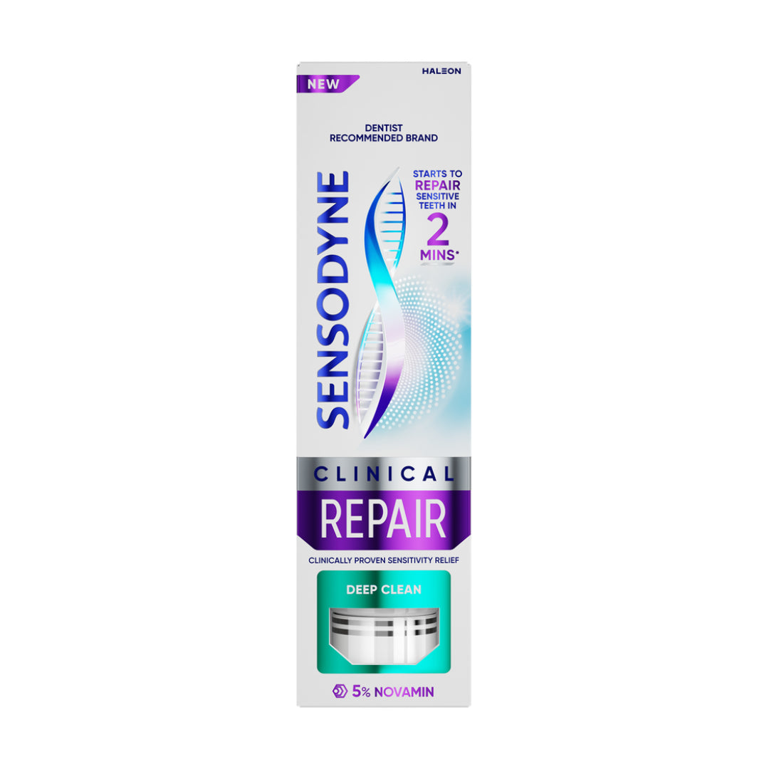 Sensodyne Clinical Repair Deep Clean Toothpaste 75 ml