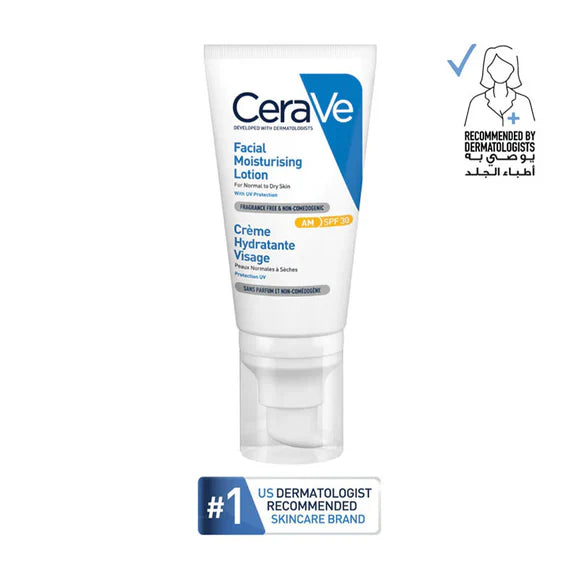 CeraVe AM Facial Moisturizing Lotion SPF 30 52ml For Daily Hydration-1