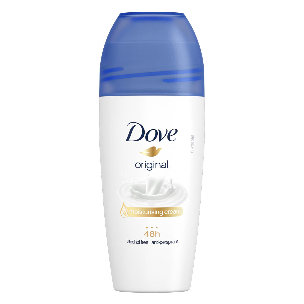 Dove Original Deodorant Roll-On For Women, 48H Odour Protection, 50ml-1