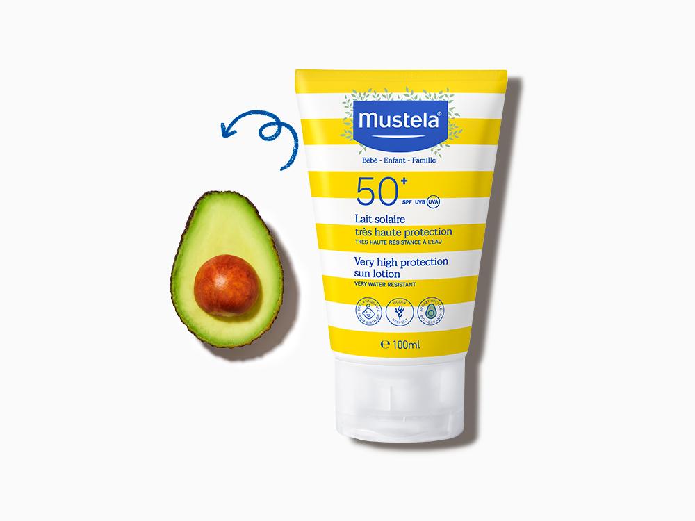 Mustela Lait Solaire Very High Protection SPF50+ 100ml Sunscreen-1