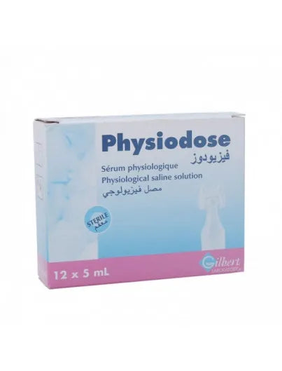 Physiodose Sterile Physiological Saline Unidose — 12 x 5 ml (0.9% NaCl)-1