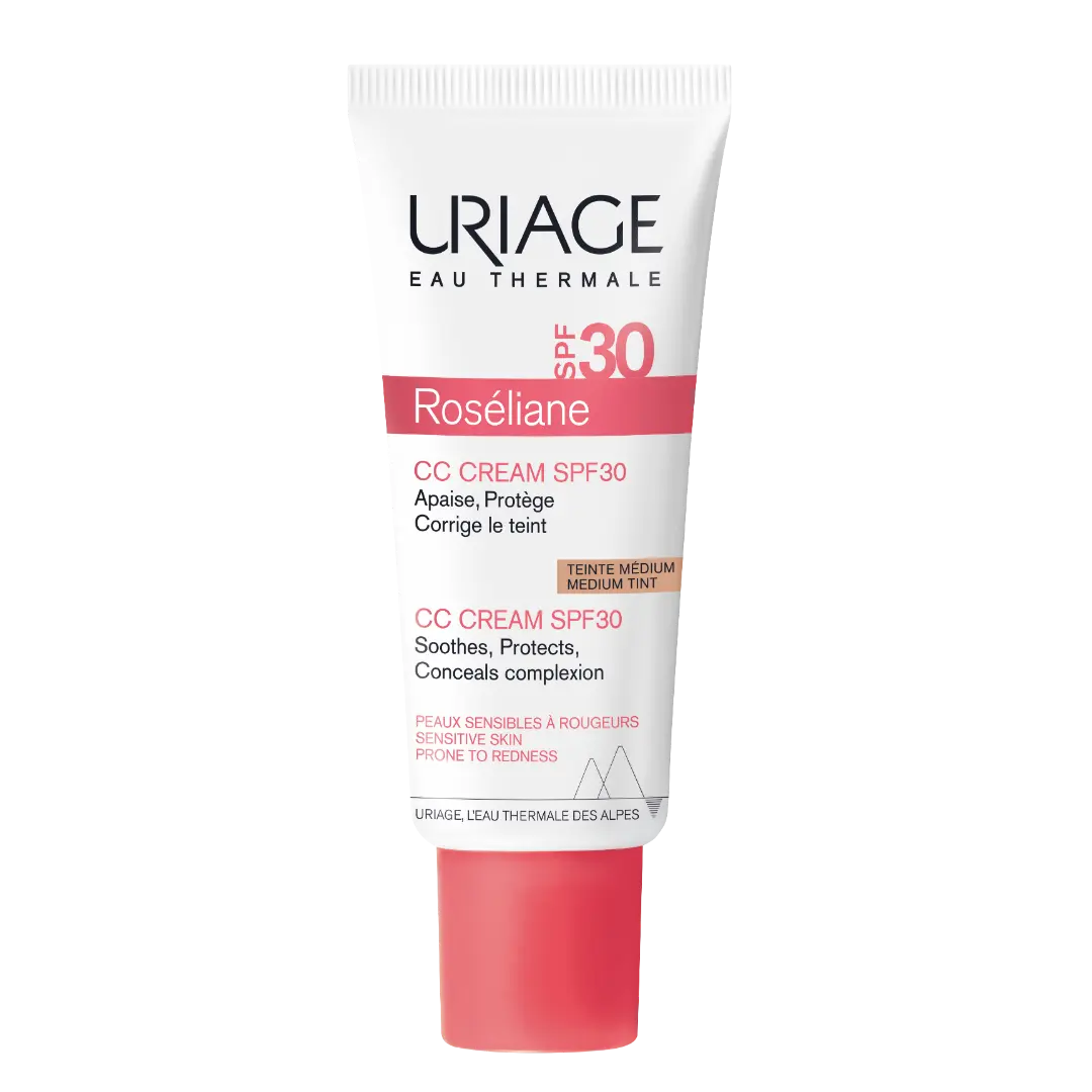 Uriage Roséliane CC Cream SPF30 40ml For Sensitive Skin with Redness-1