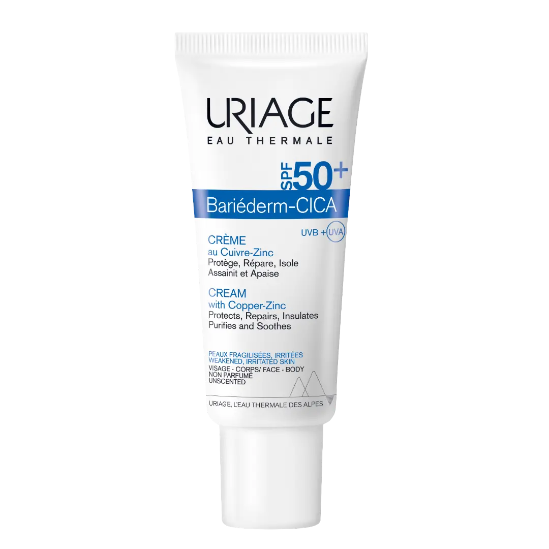 Uriage Bariéderm Cica-Cream With Copper-Zinc 40ml Skin Repair Barrier-1