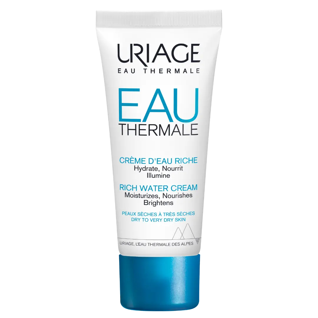 Uriage Eau Thermale Rich Water Cream 40ml Deep Hydration Moisturizer-1