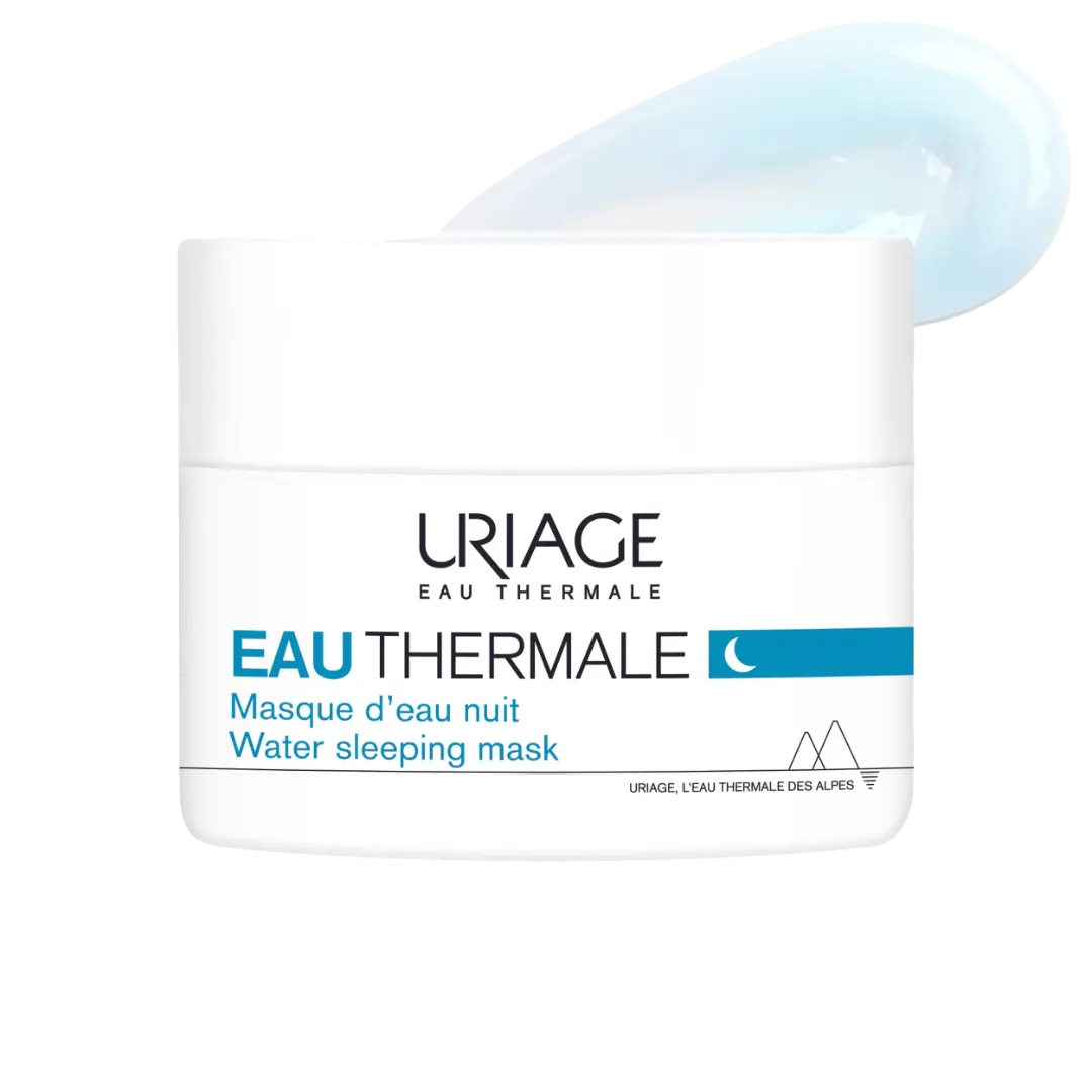Uriage Eau Thermale Water Sleeping Mask 50ml Hydrating Gel for All Skin Types-1