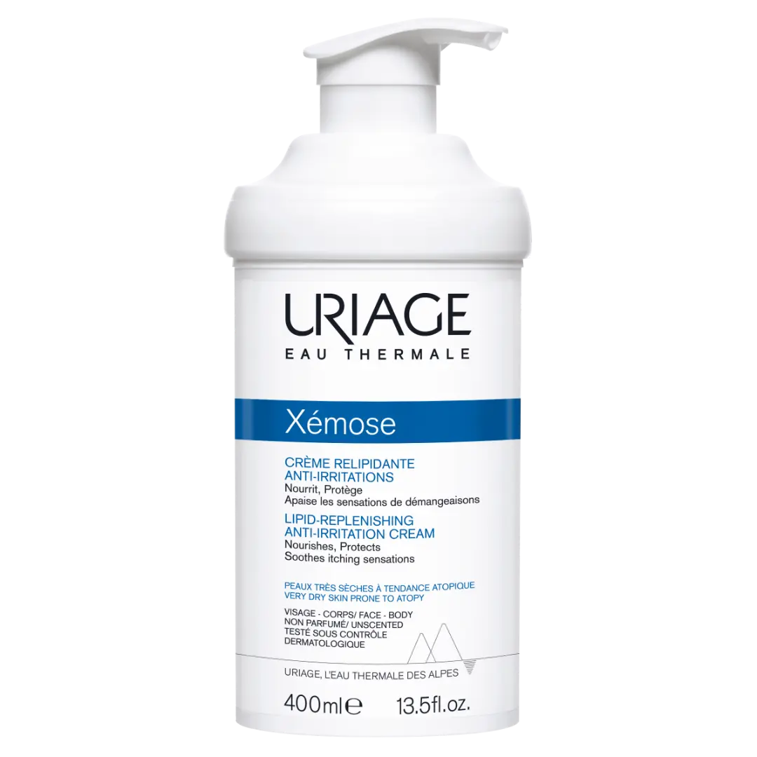 Uriage Xémose Lipid-Replenishing Anti-Irritation Cream 400 Ml For Very Dry Skin-1