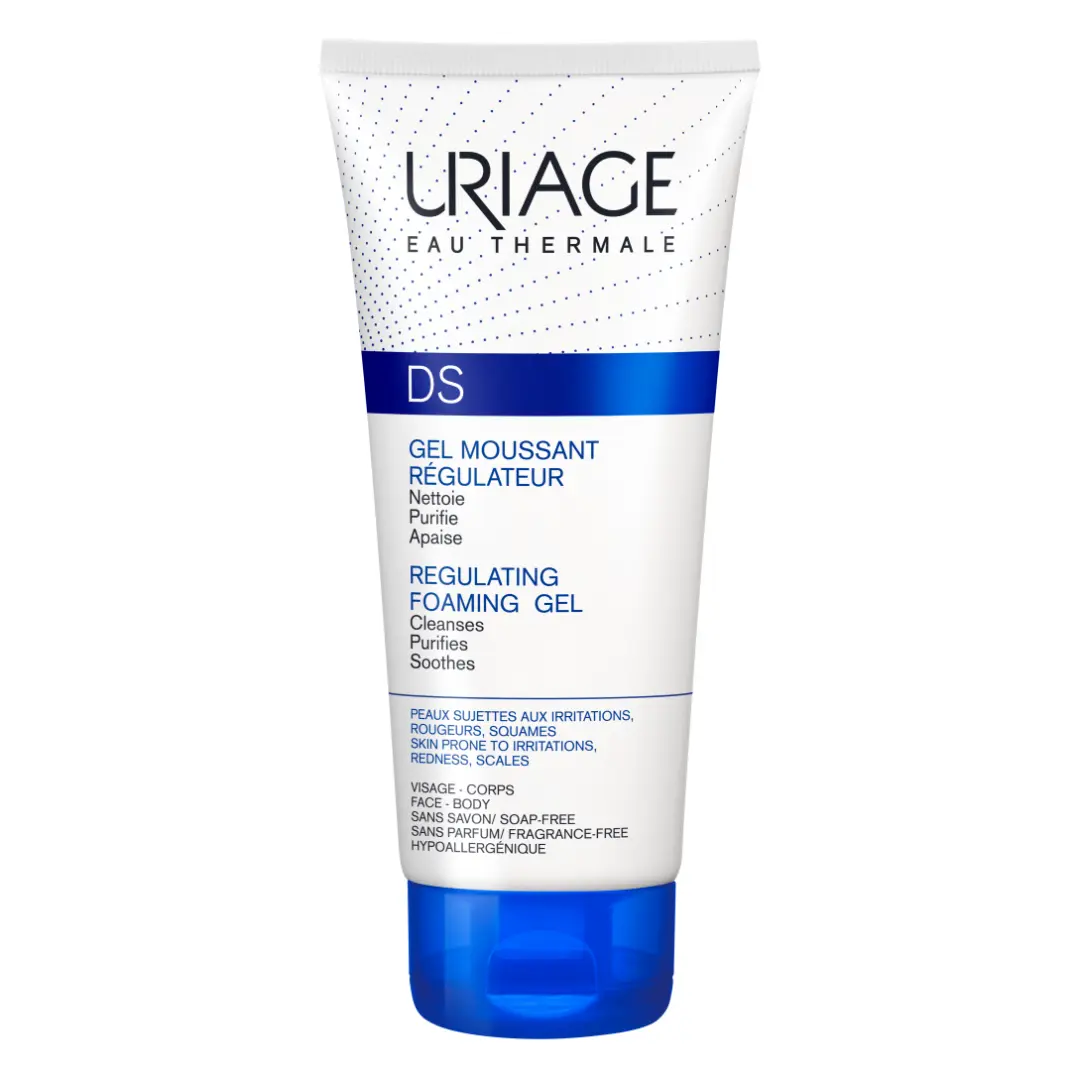 Uriage DS Cleansing Gel 150ml Regulating Foaming Gel for Sensitive Skin-1