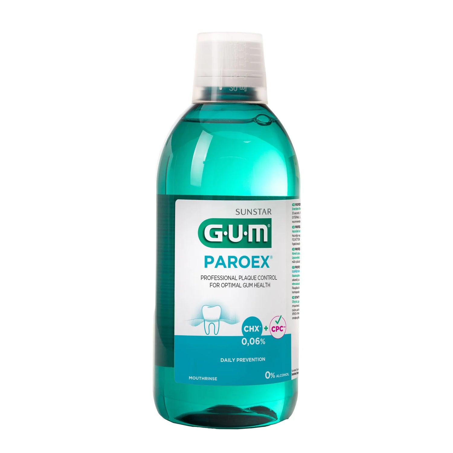 GUM Paroex Mouthwash 0.06% Oral Hygiene 500 ml