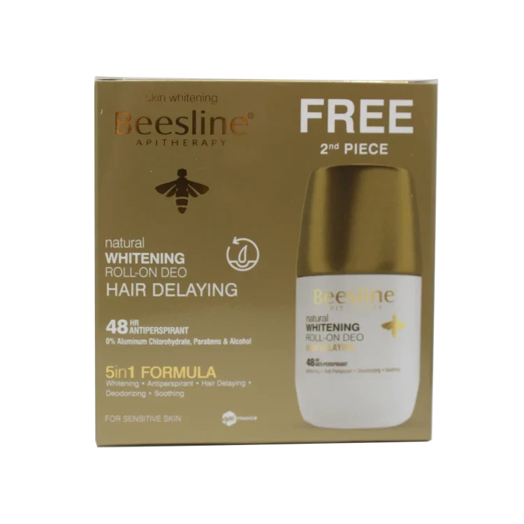 BEESLINE COFFRET WHITENING ROLL ON HAIR DELAYING DEO 1+1