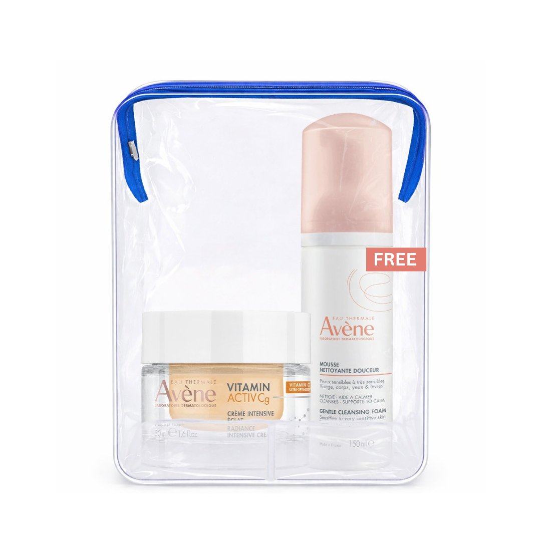 Avène Vitamin Activ Cg Cream 50ml + Avene Cleansing Foam Free