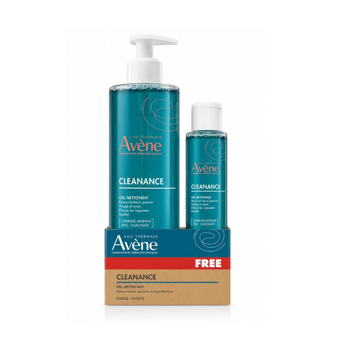 Avène Cleanance Cleansing Gel 400 Ml + 100ml Free