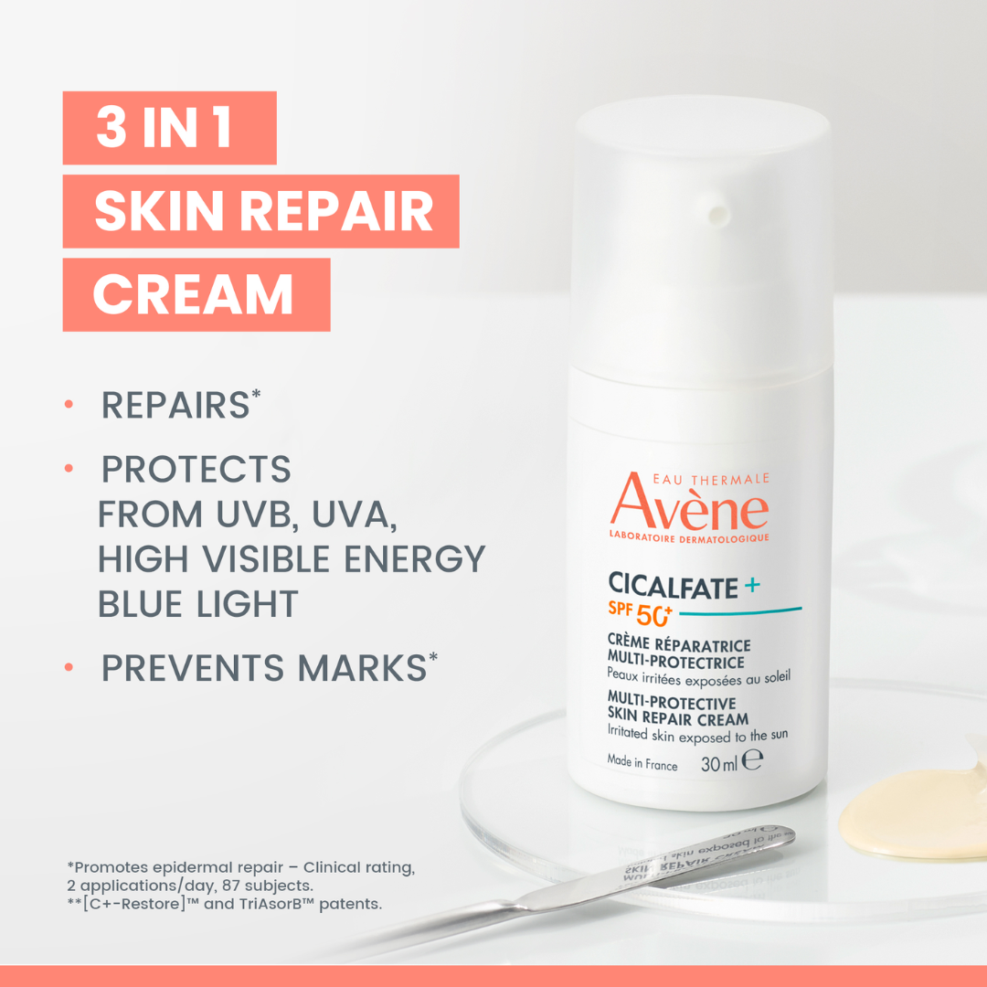 Avène Cicalfate Skin Repair Cream + Cicalfate Repairing Cream Free