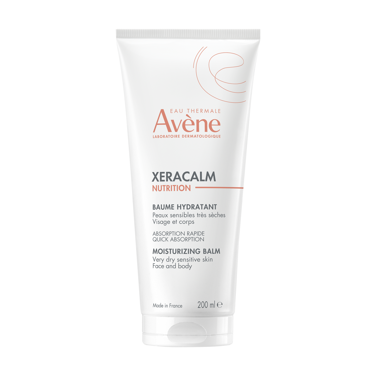 Avène XeraCalm Nutrition Moisturizing Balm 200ml For Dry Sensitive Skin-1
