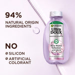 Garnier Ultra Doux Rice Water Shampoo 600ml For Smooth, Shiny Hair-3