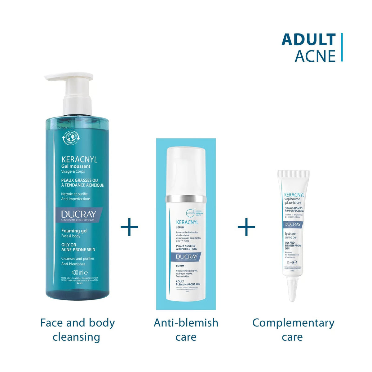 Ducray Keracnyl Serum 30ml  For Adult Acne-Prone Skin-8