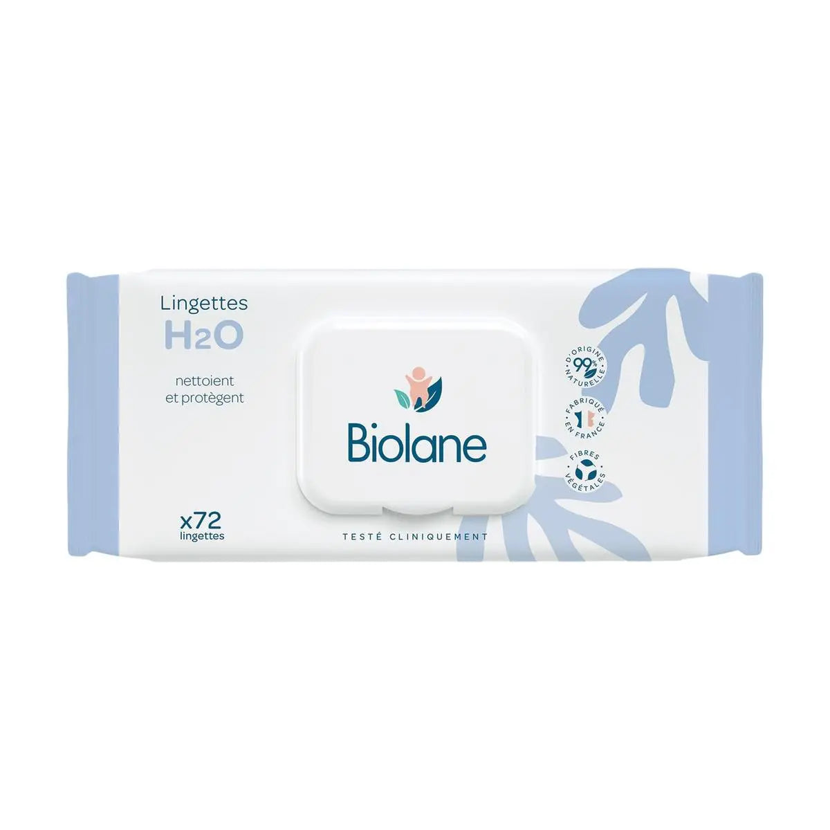Biolane Baby Cleansing Wipes H2O