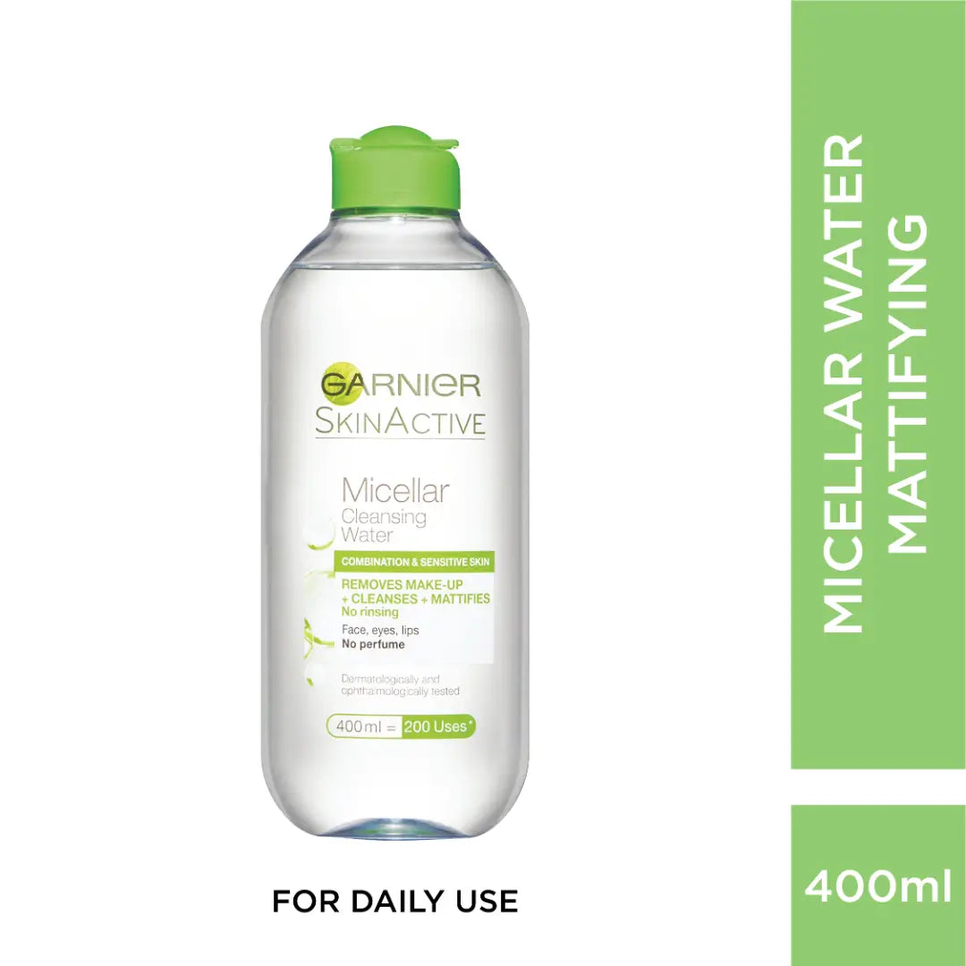 Garnier Micellar Cleansing Water 400ml All-in-One Facial Cleanser-2